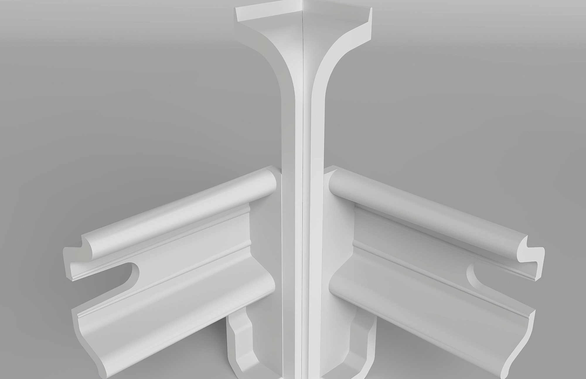 Угол внутренний для плинтуса